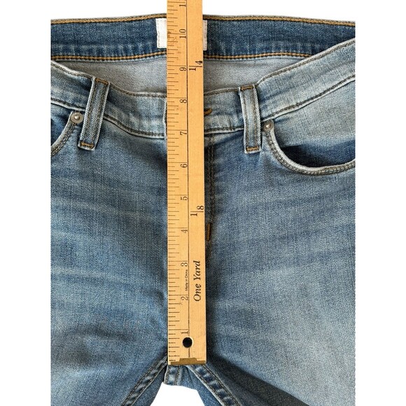 Hudson Crop Harkin Super Skinny Cuffed Destroyed Stretch Jeans Women’s Size 27 - Picture 5 of 16